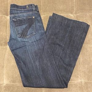 7 For All Mankind Dojo Flare Jeans 26